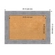 preview thumbnail 31 of 48, Bark Rustic Framed Cork Bulletin Memo Board