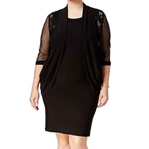 r&m collection sequin jacket dress