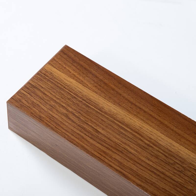 Set of 4 Wooden Floating Wall Shelves for Bathroom, Kitchen, Living Room