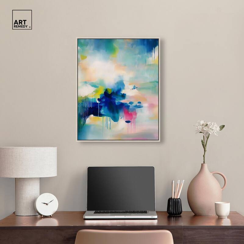 Prismatic Weeps Color II Canvas by Art Remedy