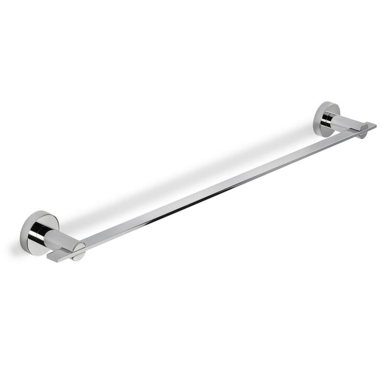 Croydex Metra Flexi Fix Screw or Glue Towel Bar in Chrome