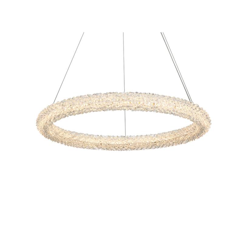 Indigo Home 26 inch Adjustable LED Chandelier