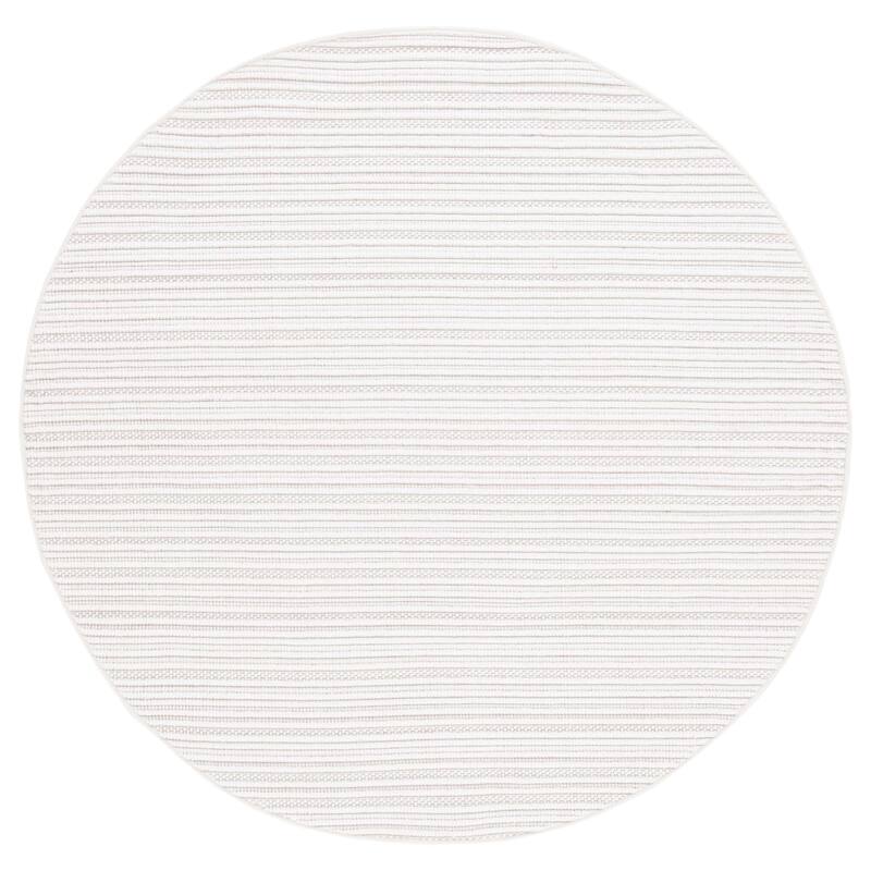 SAFAVIEH Camden Maiko Rustic Rug - 5'3" Round - Ivory