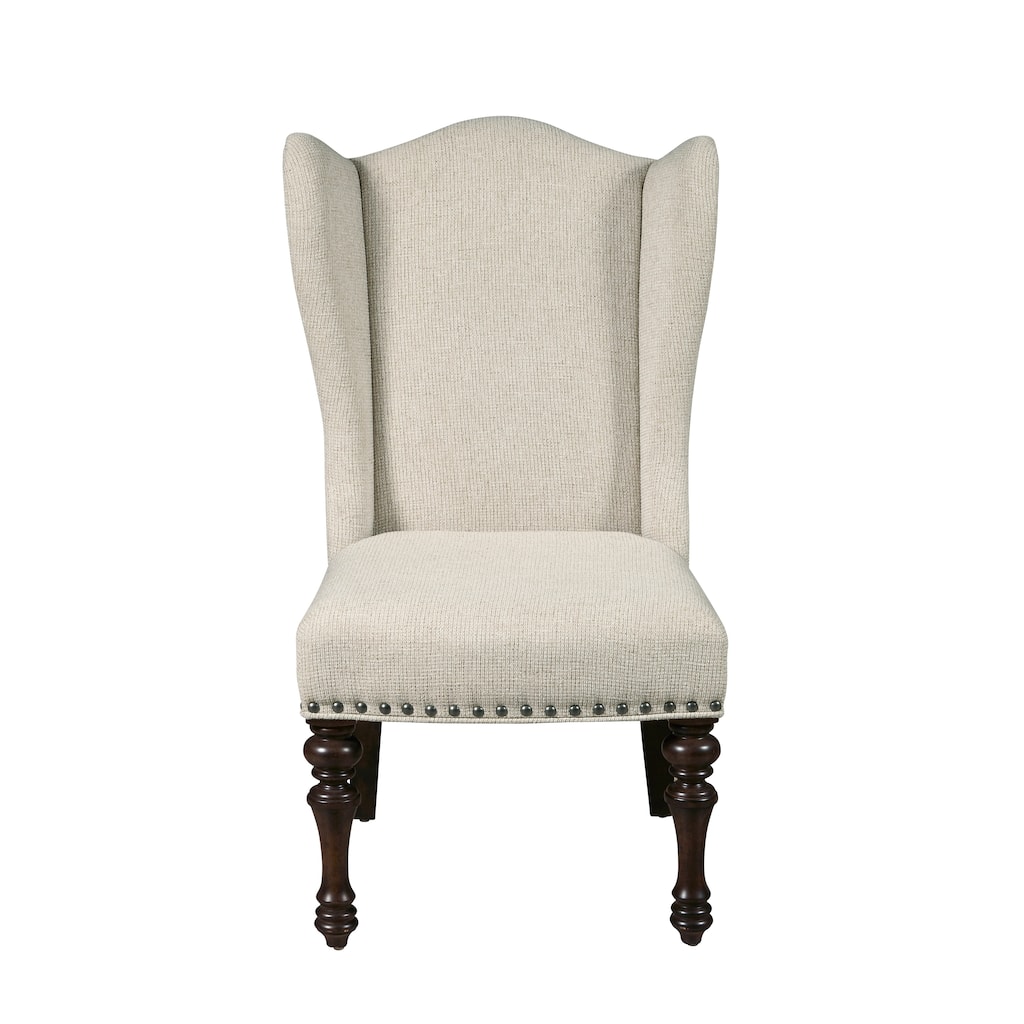 Cooper Falls Upholstered Host Wing Chair - 26.57"W x 43.78"H x 25.43"D