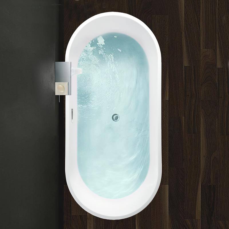 Vanity Art 67" Acrylic Freestanding Soaking Bathtub