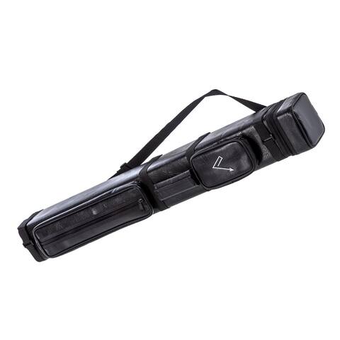 Vector Pool Cue 3x6 Hard Black Vinyl Cue Case