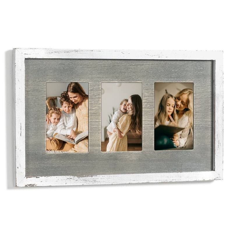 Adeco Wood Wall Photo Frame