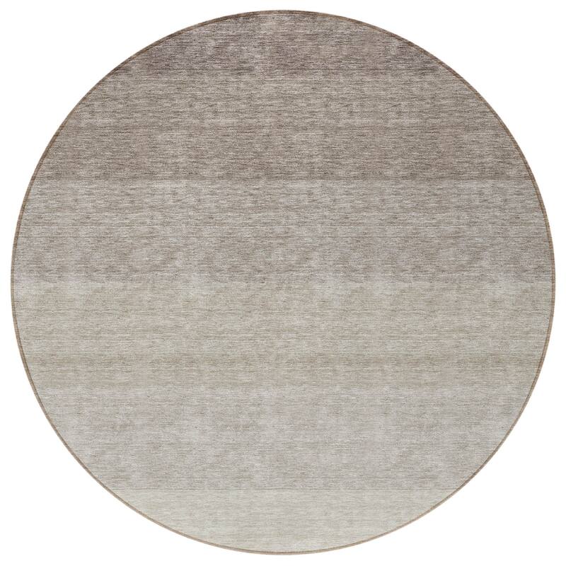 HomeRoots Ombre Transitional Rectangle Outdoor Rug