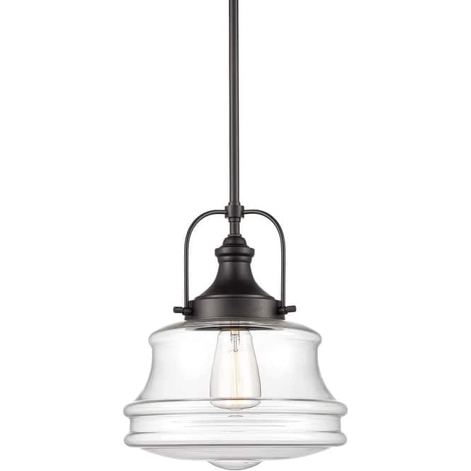 Morandi Industrial Pendant Light Schoolhouse Hanging Light 1-Light
