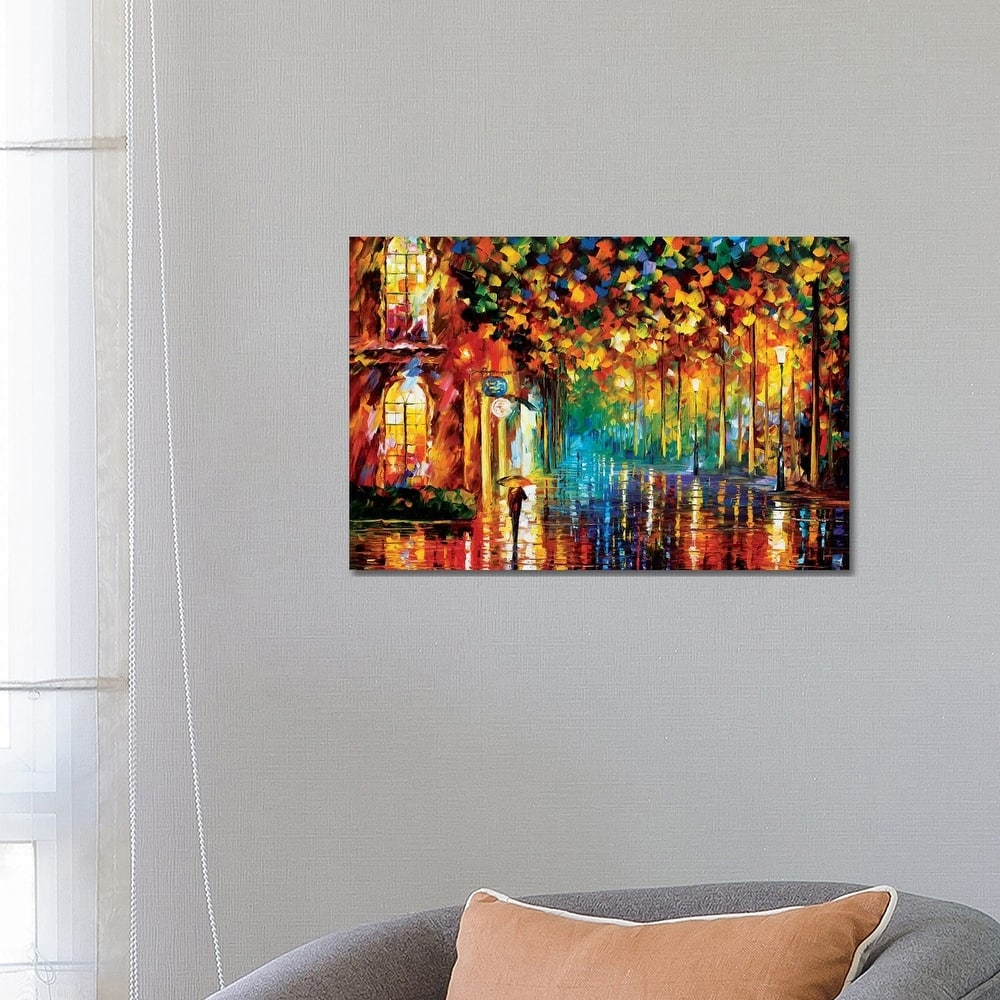 iCanvas "Late Stroll" by Leonid Afremov Canvas Print