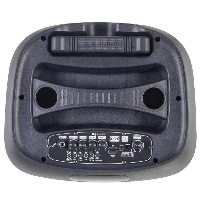 IQ Sound 12-Inch Portable Bluetooth Party Speaker