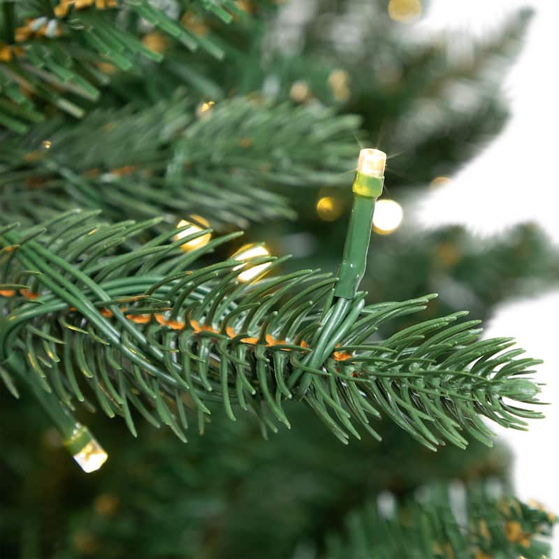 Real Touch™️Elite Pre-Lit Calgary Pine IPT Artificial Christmas Tree - 6' Dual Color LED - 6 Foot