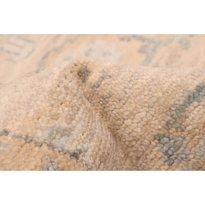 ECARPETGALLERY Hand-knotted Jules Serapi Beige, Khaki Wool Rug - 8'10 x 12'3