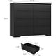 preview thumbnail 3 of 26, Tall Modern Wooden Dresser with 8 Drawers, Deep Storage, Large Chest of Drawers with Wide Top