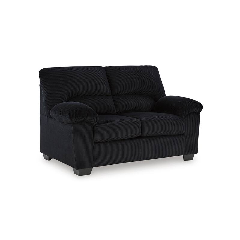 Signature Design by Ashley SimpleJoy Loveseat - 63"W x 38"D x 40"H