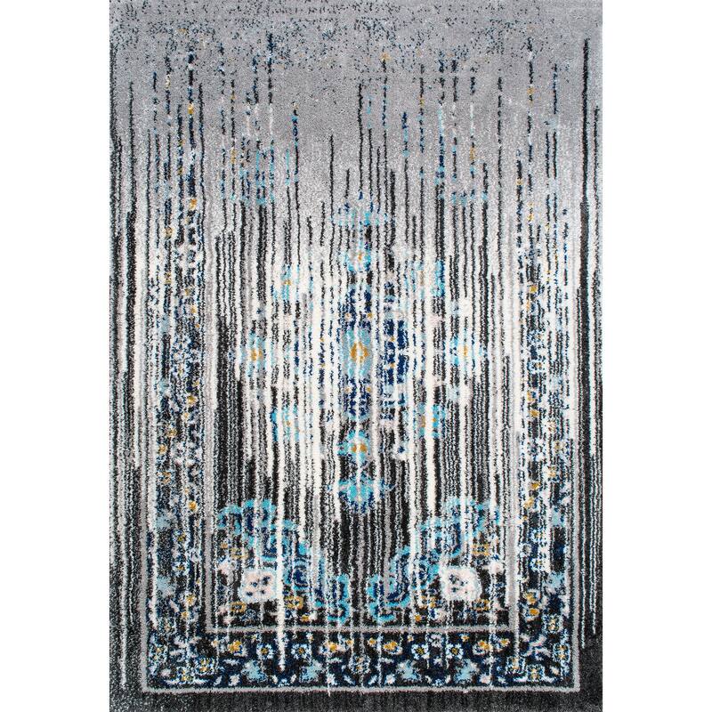 Nuloom Brown Vintage Inspired Vibrant Soft Shag Rug