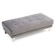 preview thumbnail 12 of 22, Derek Oversized Velvet Ottoman