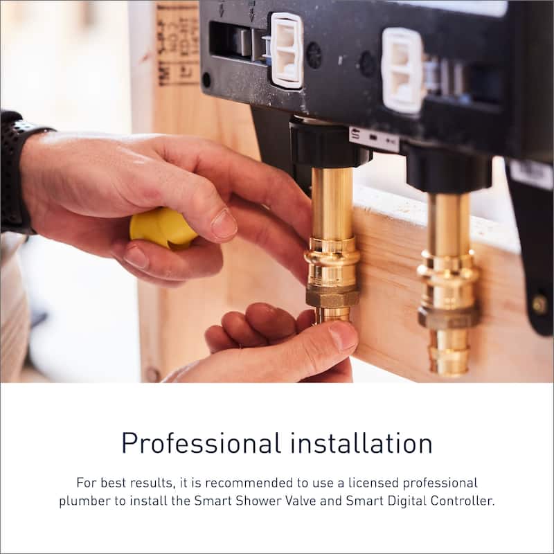 Moen Moen Smart Shower 2-Outlet Digital Thermostatic Shower Valve with