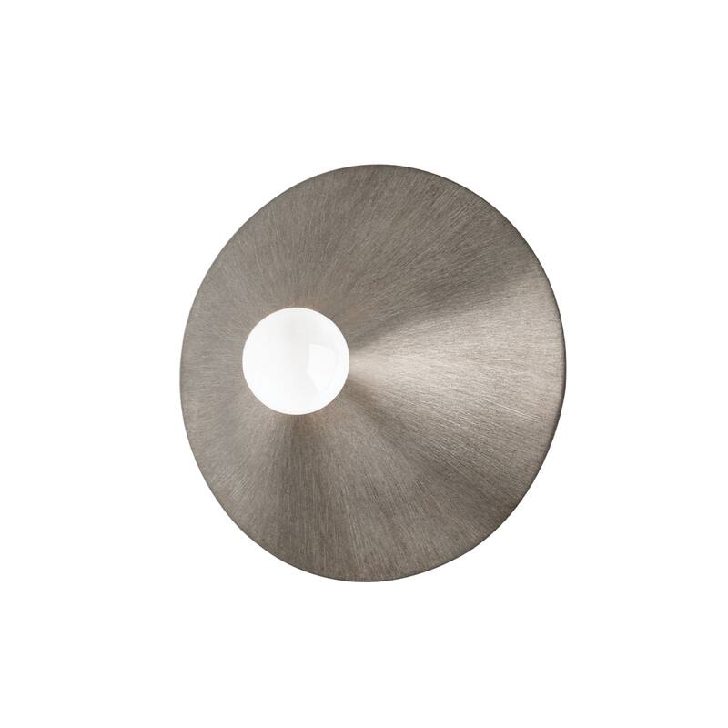 Summit - 1 Light Wall Sconce - Graphite Grey/Vintage Gold Leaf Frame - Graphite Grey