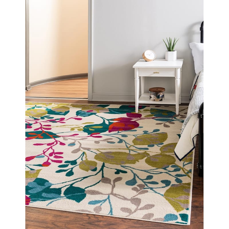 Contemporary Chorisia Collection Area Rug