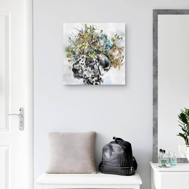 Earth Hounds IV by Studio Arts Canvas Art Print