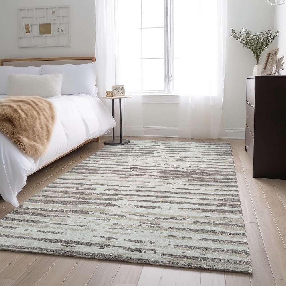 Premium Washable Super Soft Modern Scratches Mayfield Rug