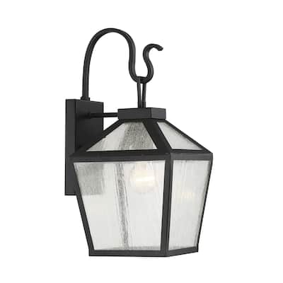 Savoy House Woodstock Single Light 17" Tall Outdoor Wall Sconce with a