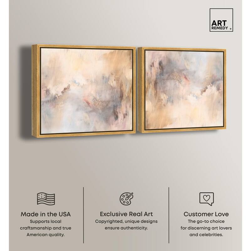 Gossamer Light Canvas by Art Remedy