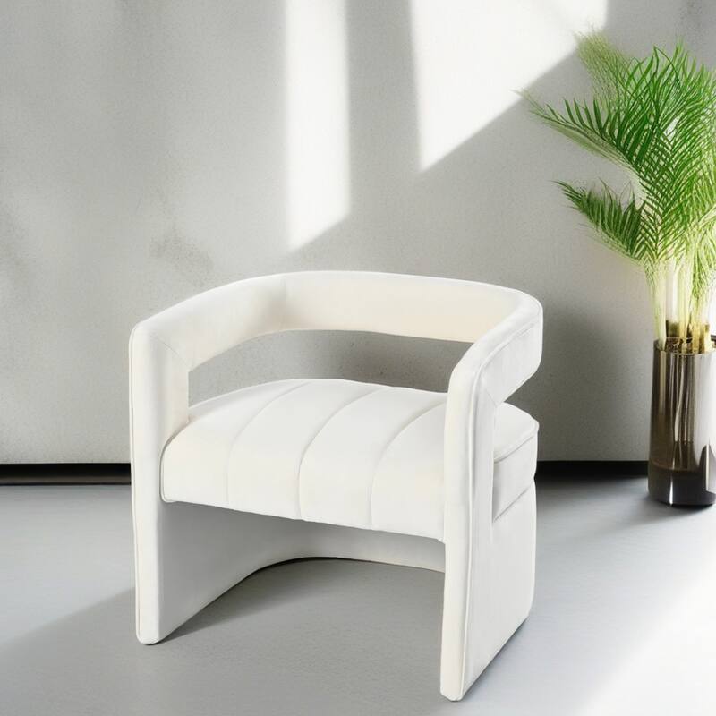 Celi Modern Velvet Accent Chair by Christopher Knight Home
