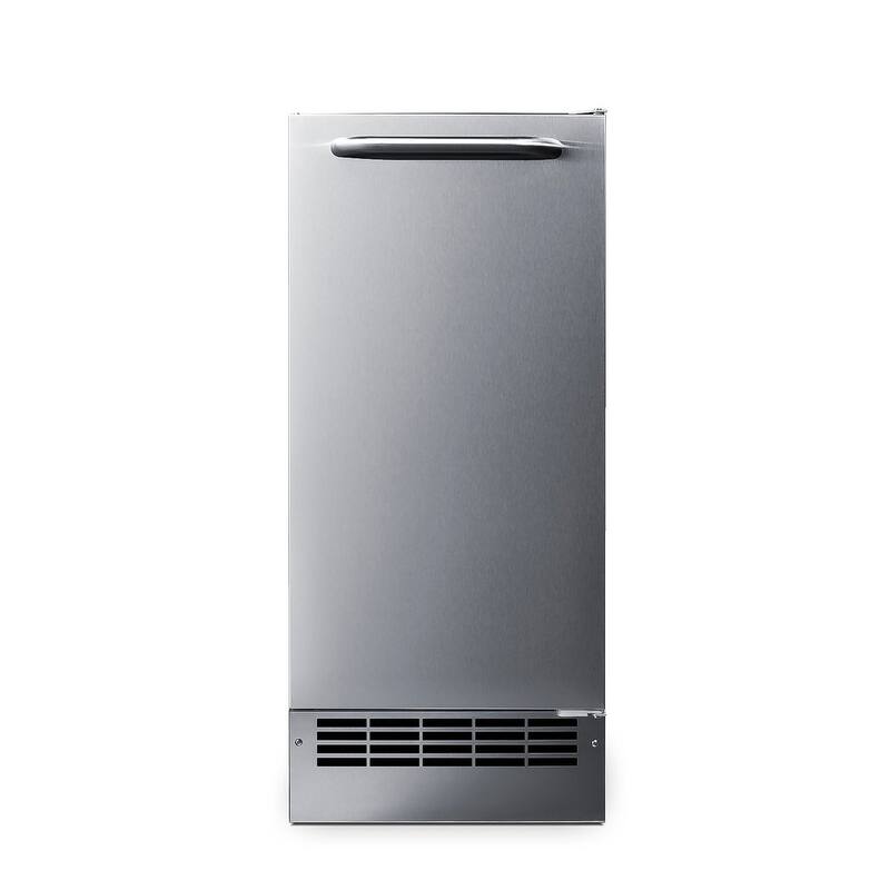 Summit BIM26H32 15" Wide 22 Lbs. Capacity Built-In Ice Maker with 25