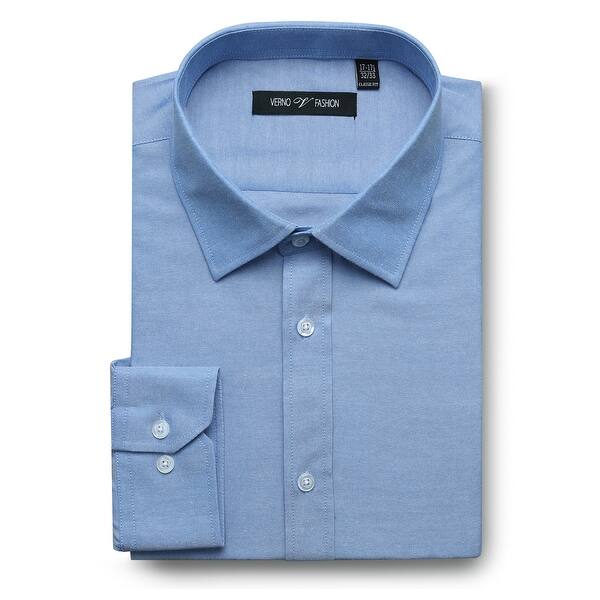 Shop Men S Regular Fit Performance Oxford Business Casual Dress