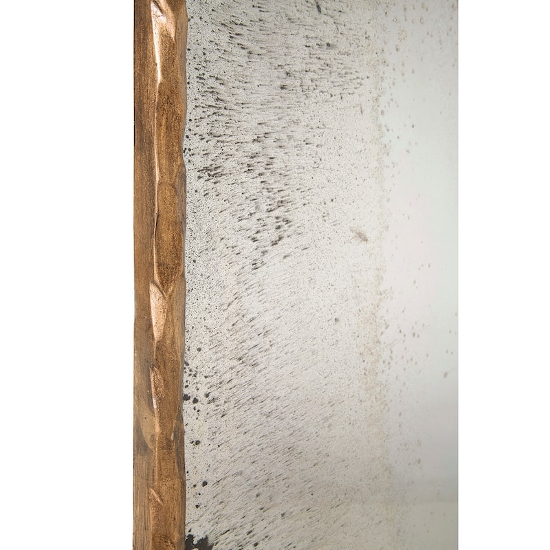 Furniture Classics Hammered Edge Gold Mirror