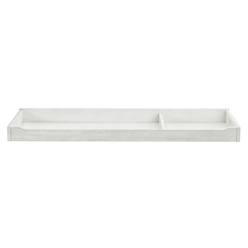 Foundry 51" Wide Traditional Changing Tray, White Dove