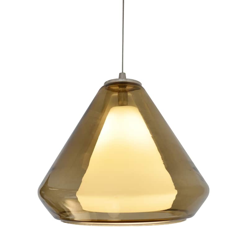 AFX Armitage 1-light Satin Nickel 4000K LED Pendant