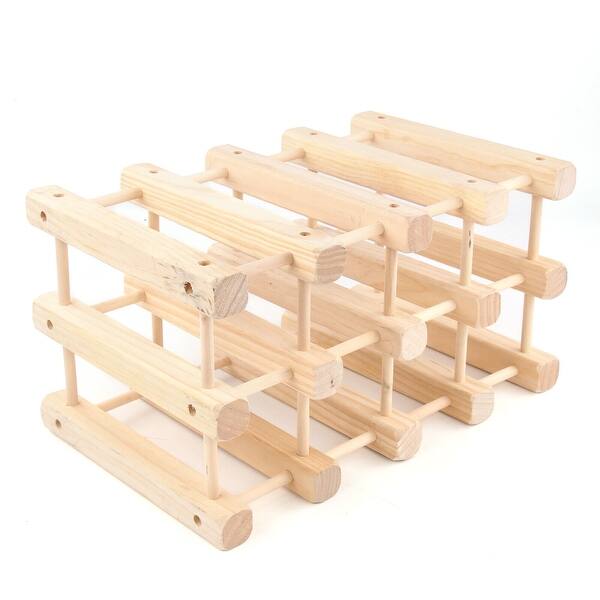 20 Bottles Solid Wood Wine Rack - Bed Bath & Beyond - 41226453