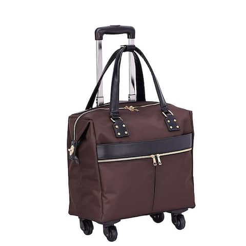 Mellow World 15" Rolling Carry-On Suitcase with 4-wheel spinner