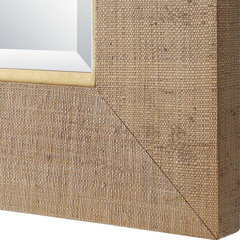 Uttermost 08208 Bungalow 32"W x 44-3/8"H Rectangular Beveled Accent