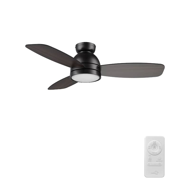CARRO Cerus 44" 3-Blade Indoor Ceiling Fan with Light and Remote Control