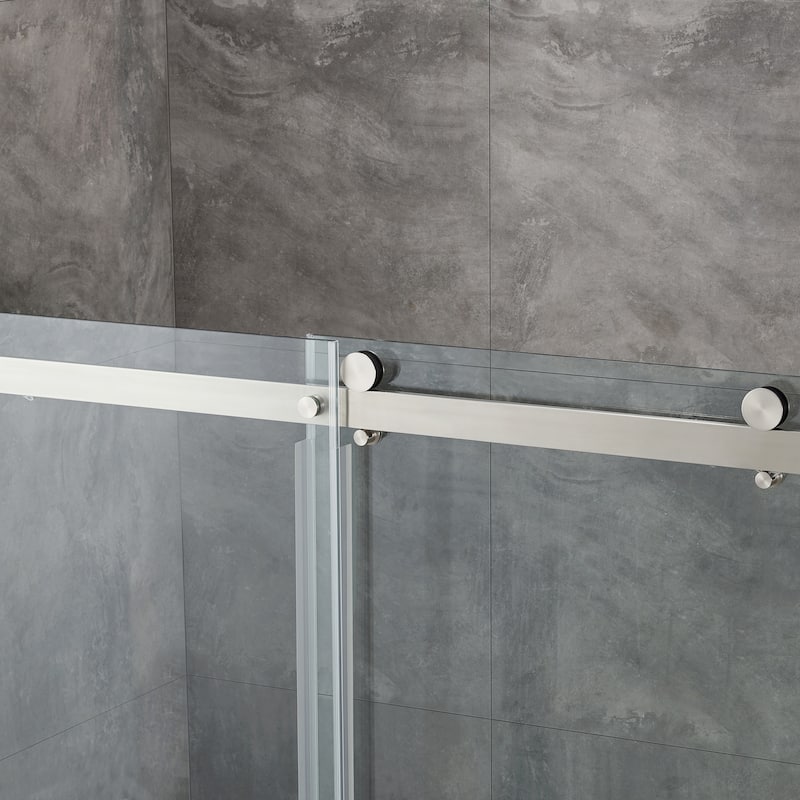 Bel Soft Close 3-Piece Base/Door Rectangular Corner Shower Kit (Left or Right Drain)