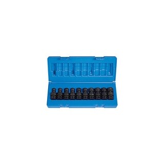 Cal Hawk Tools 10-teiliges Steckschlüssel-Set 3/8" Antrieb – Metrisch, Mit Kugelgelenk Für Enge Ecken