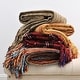 preview thumbnail 12 of 35, Multi Color Crystal Chenille Throw Blanket