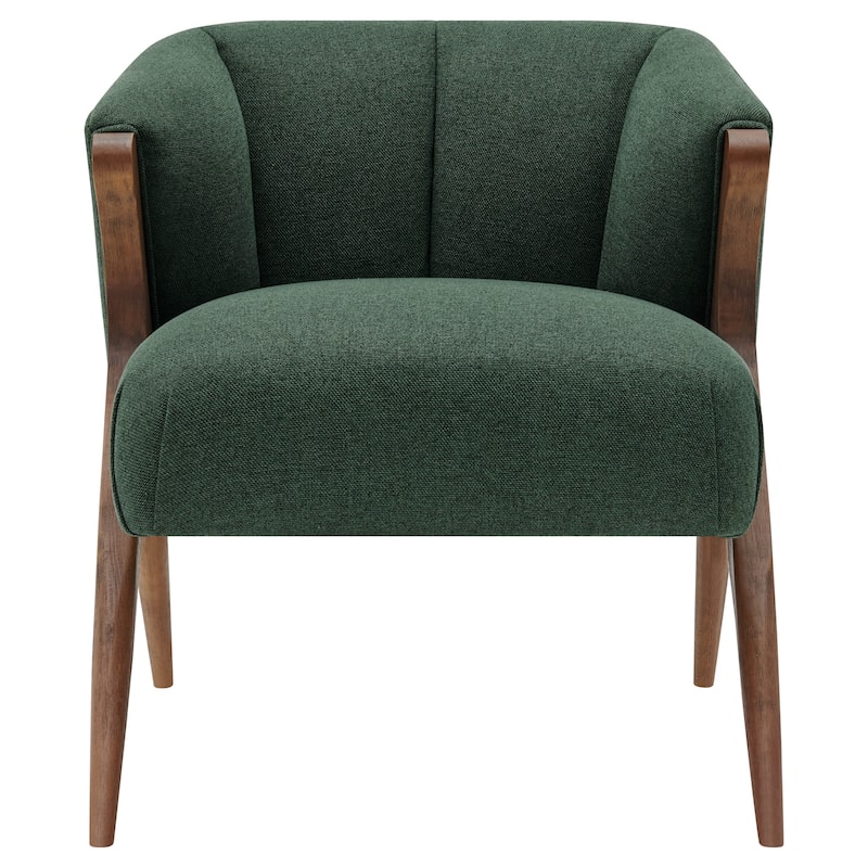 NPD Furniture Florence Vintage Mid Century Low profile Accent Chair