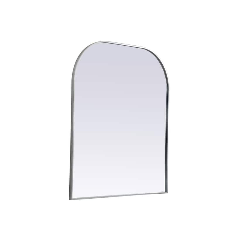 Indigo Home Metal Frame Arch Mirror 36x42 Inch
