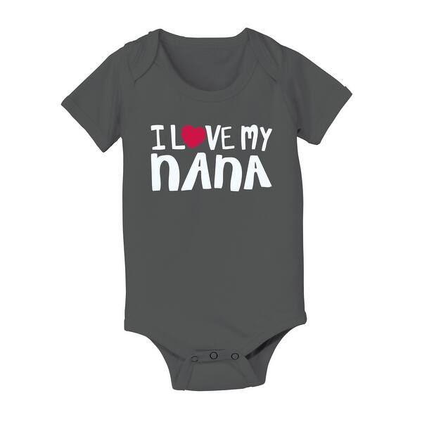 Shop I Love My Nana Grandma Short Sleeve Infant Baby Bodysuit