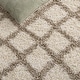 preview thumbnail 49 of 118, SAFAVIEH Dallas Shag Melahat Trellis 1.5-inch Thick Rug