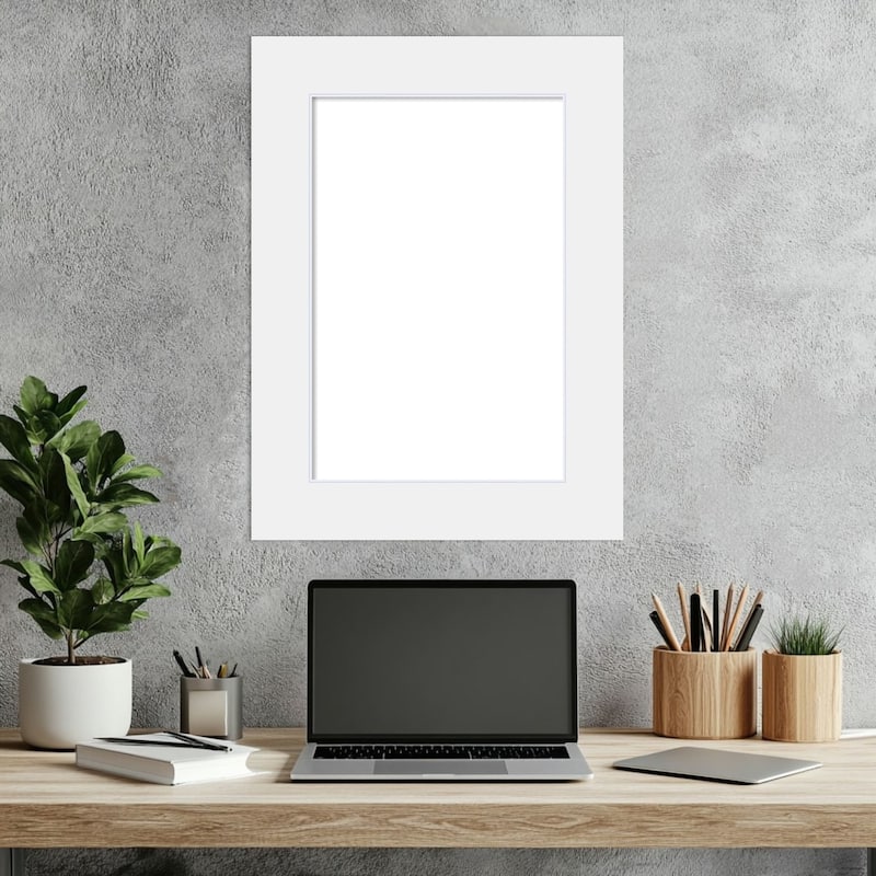 Amanti Art Corvino Black Framed Dry Erase Magnetic Board