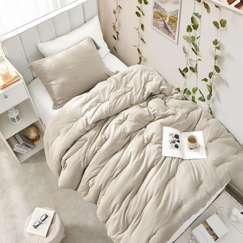 Summertime Thick® - Coma Inducer Oversized Comforter Set - Island Taupe