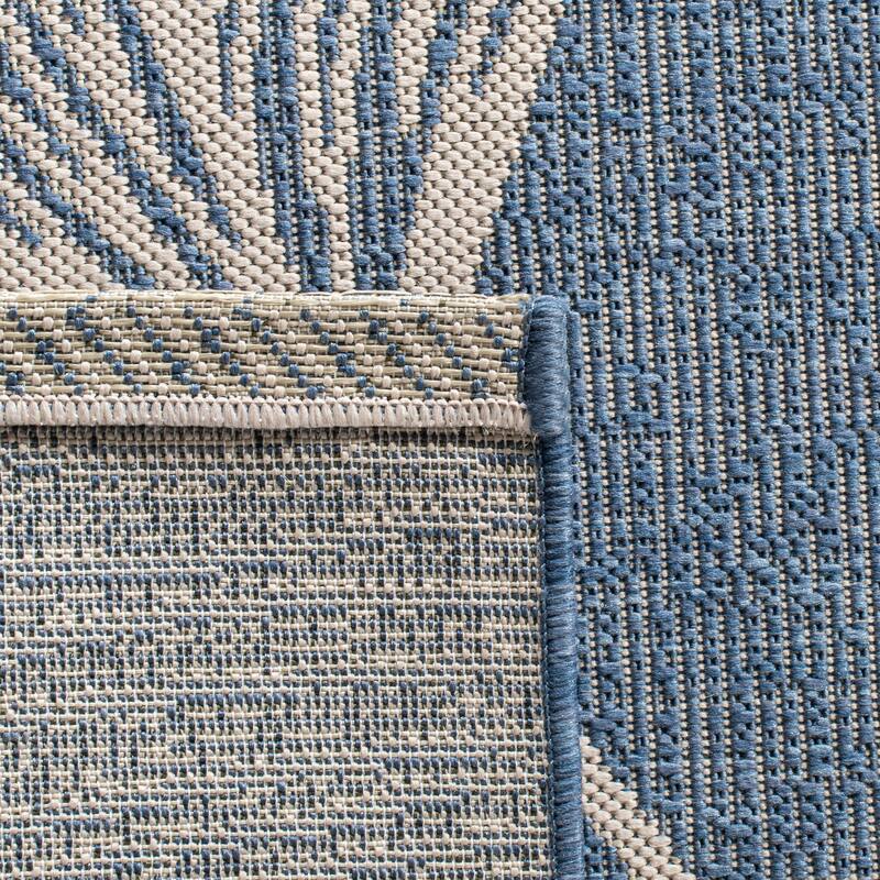 SAFAVIEH Courtyard Sepp Transitional Patio Backyard Rug