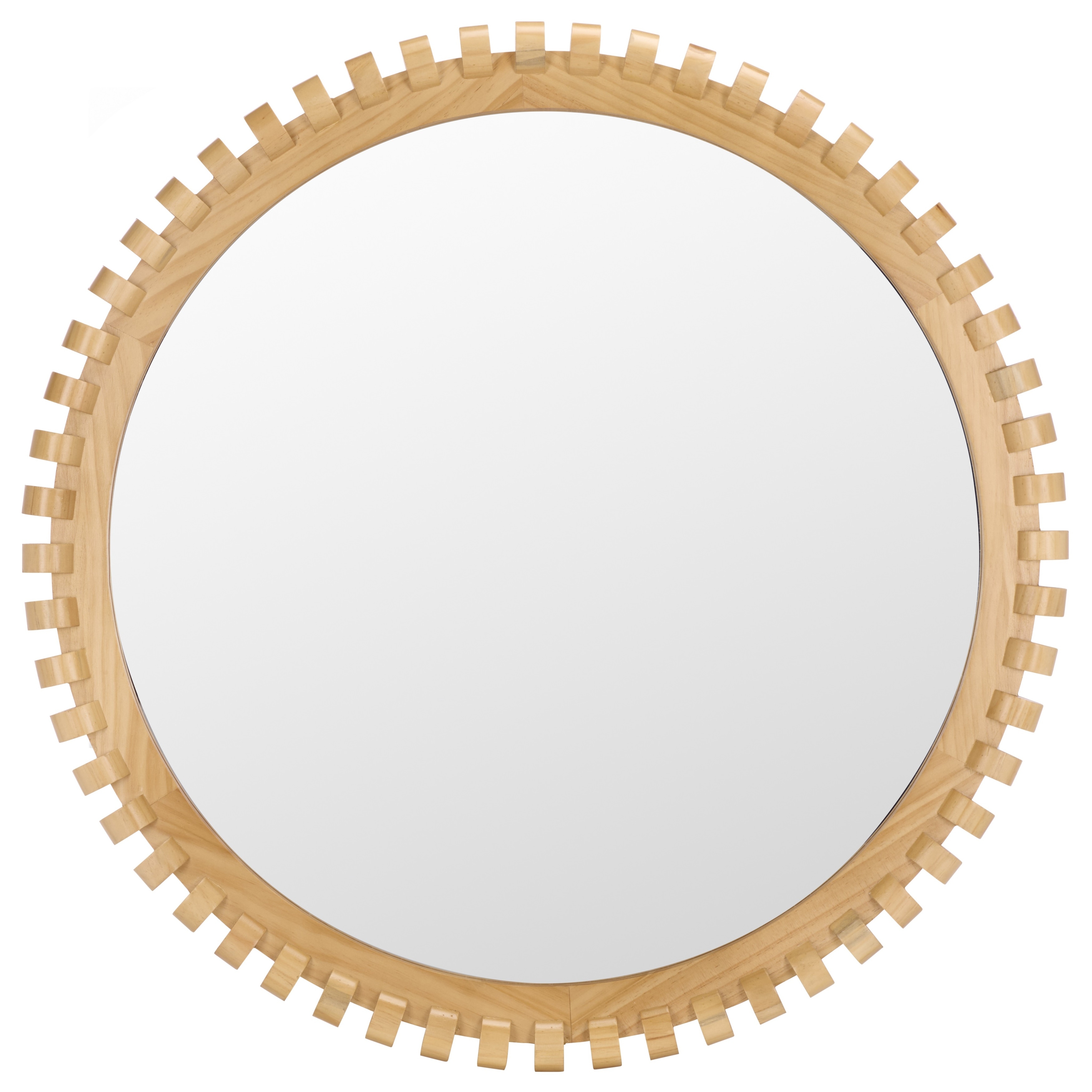 SAFAVIEH Home Kelly - 35-inch, Pinewood/MDF/Glass, Mirror - 35"W x 2"D x 35"H