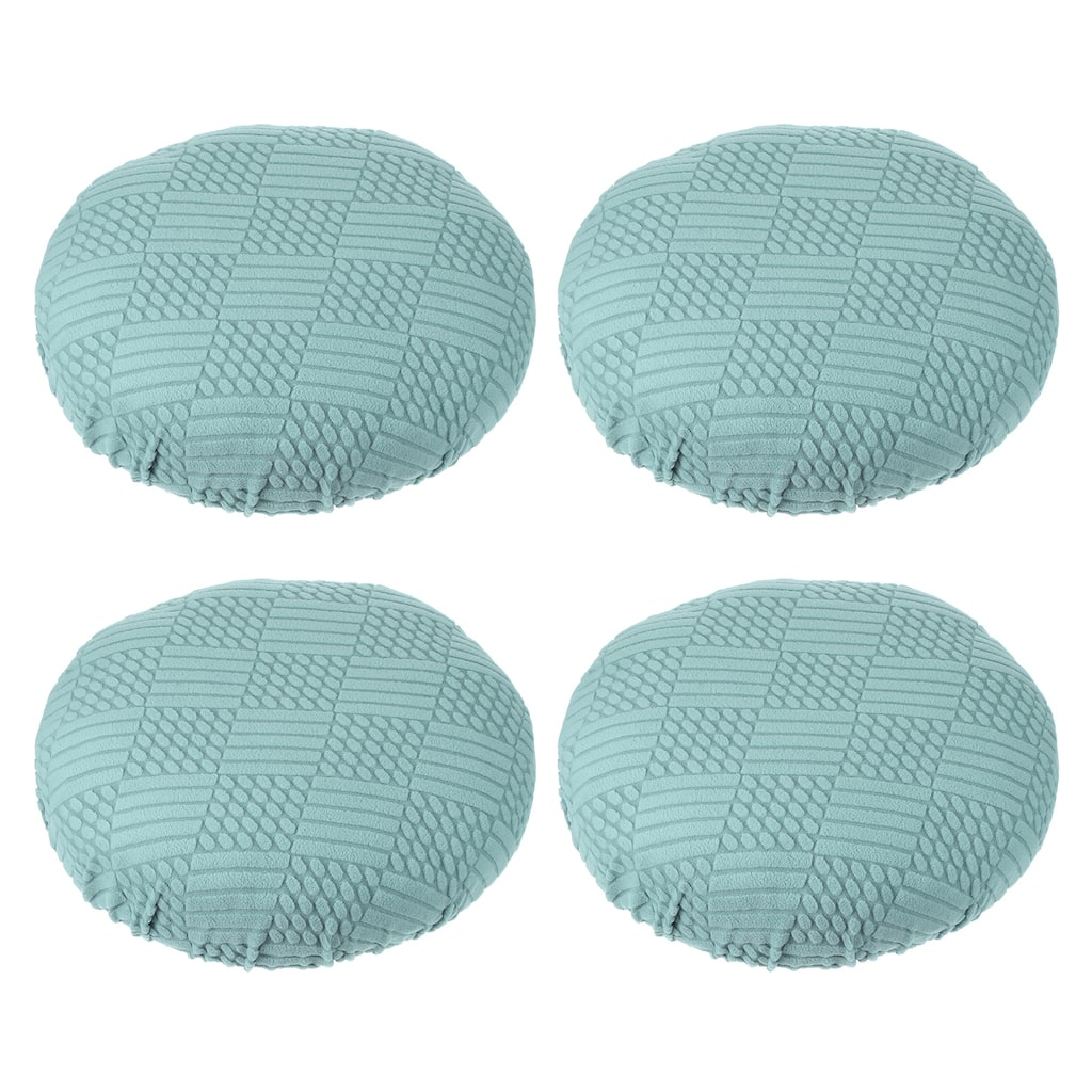 4 Pcs Bar Stool Cover, Elastic Bar Stool Seat Covers for 14"-18" Chair